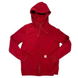 Carhartt Red Hoodie Sweatshirt